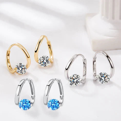 3PAIRS❤️GOLD+SILVER+BLUE