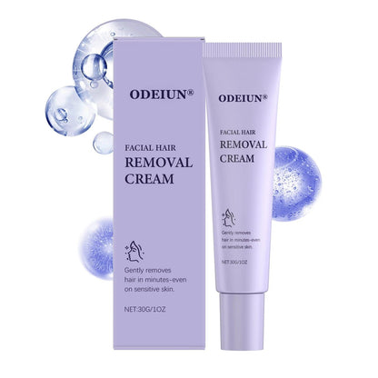 Gentle and Painless Facial Hair Removal Cream