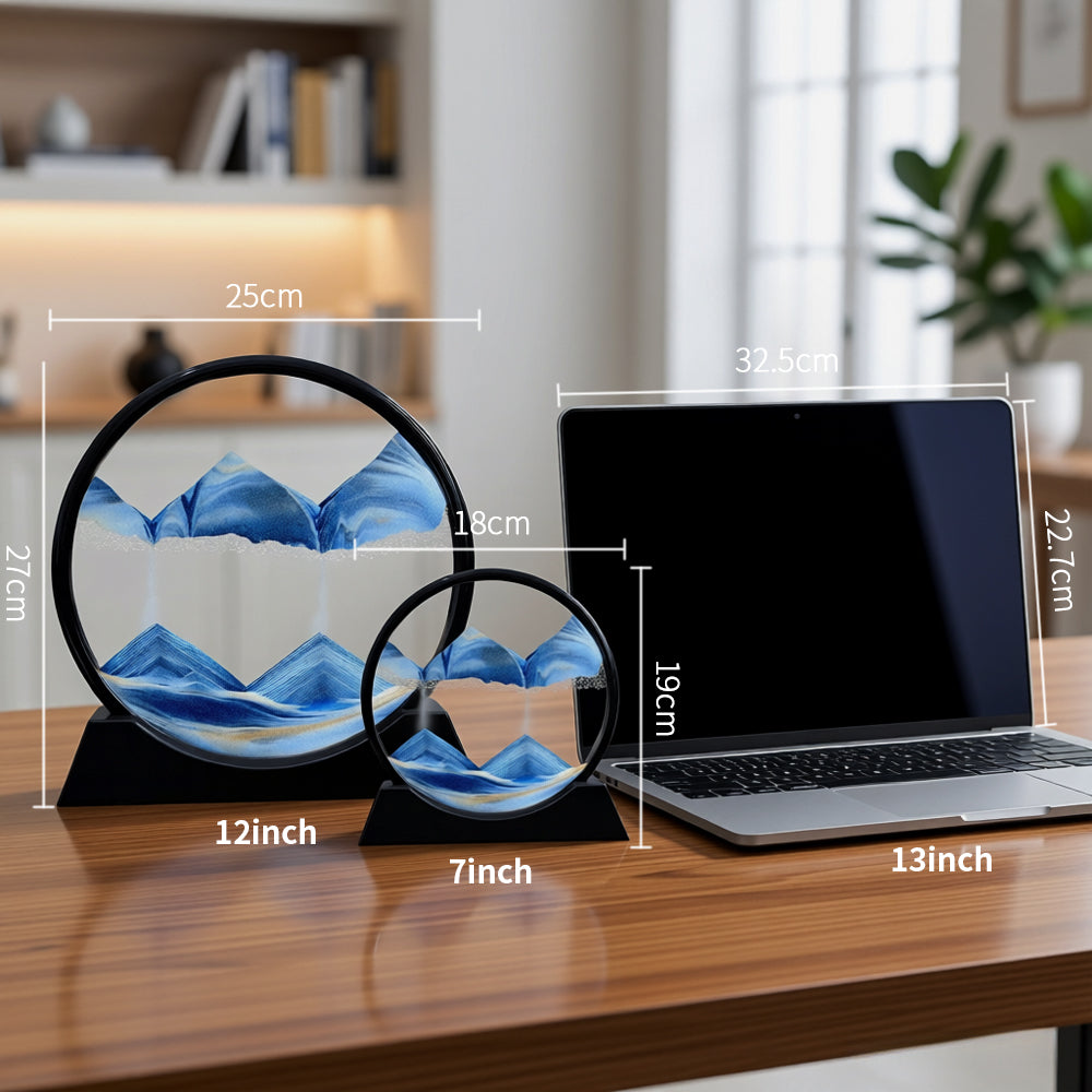 Mesmerizing Flow Sand Art