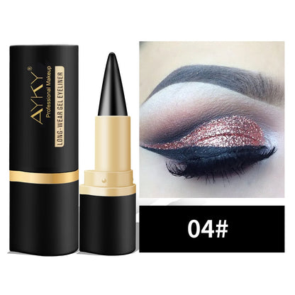 Buy 1 Get 1 Free🎉Natural Black Long Wear Gel Eyeliner Cream, Waterproof, Natural formula, safe and harmless, Mild & Easy To Remove