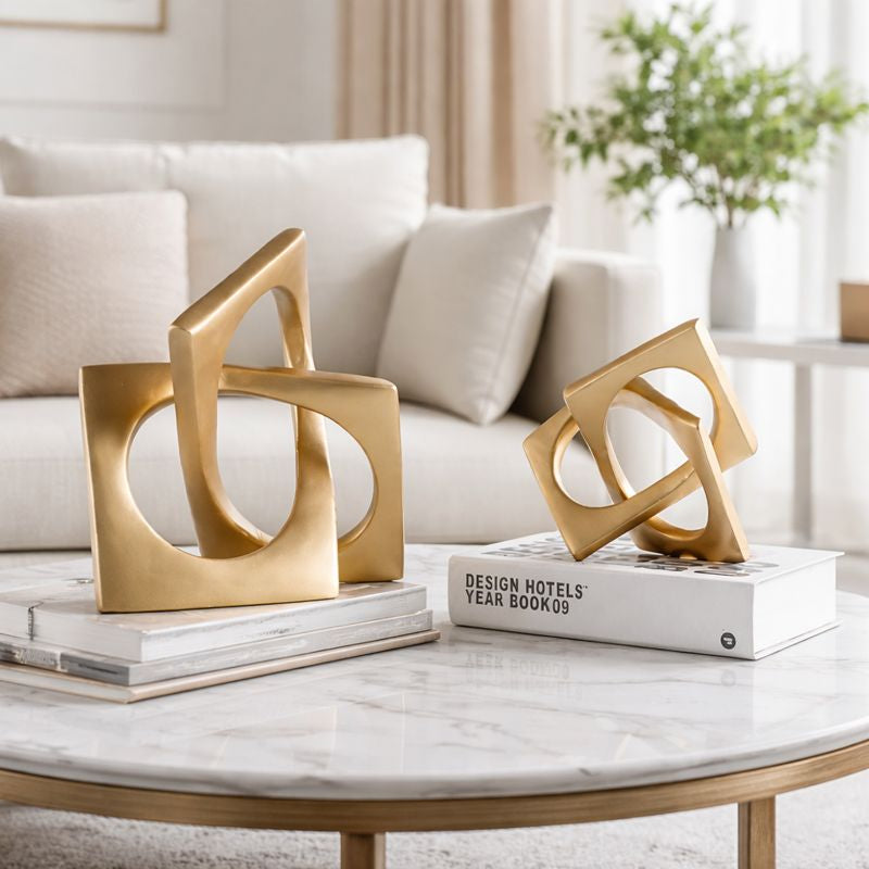 Modern Abstract Geometry Sculpture