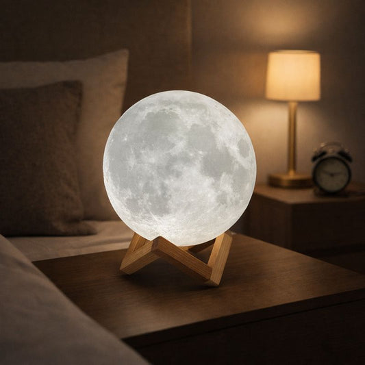3D Moon Lamp – Night Light