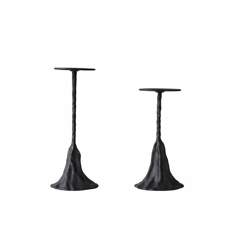 Modern Sculptural Candle Holder Set