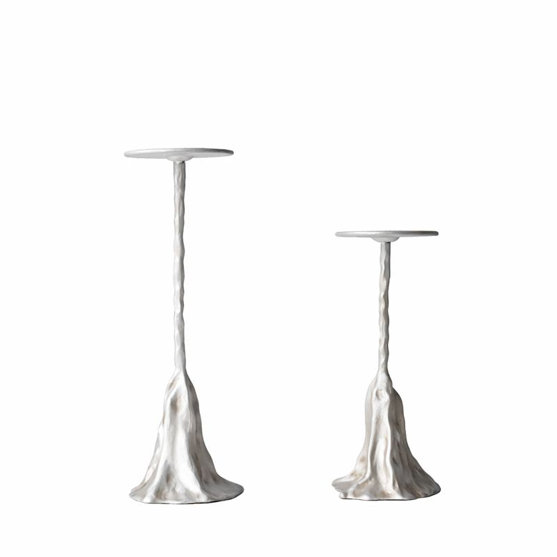Nordic Sculptural Candle Holder Set