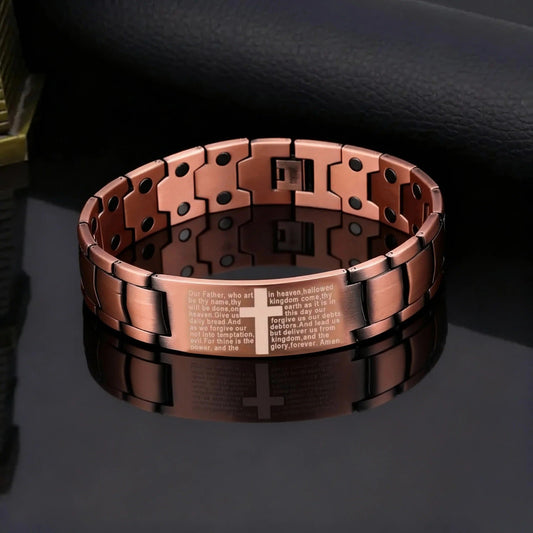🔥LAST DAY 40% OFF🔥-100% Pure Copper Magnetic Power Bracelet — Boost Circulation, Banish Fatigue